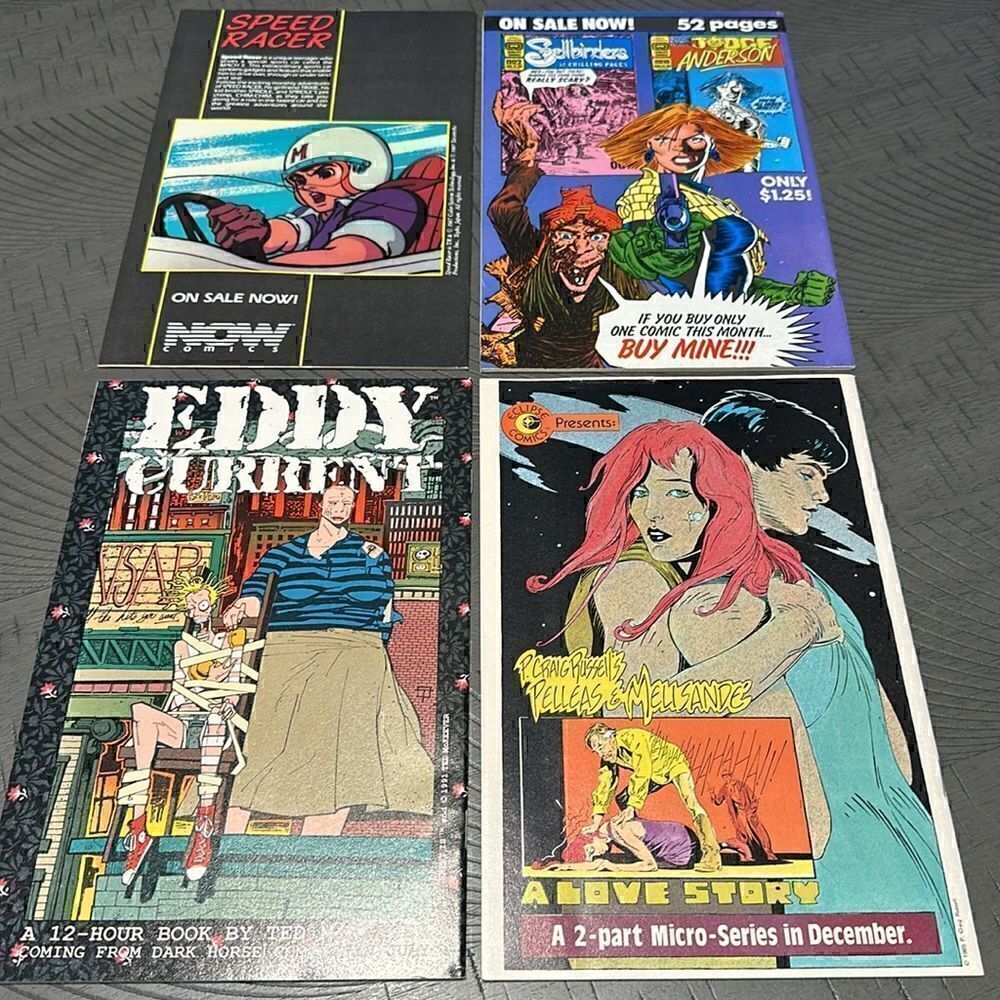 Lot of 4 Mixed Comics